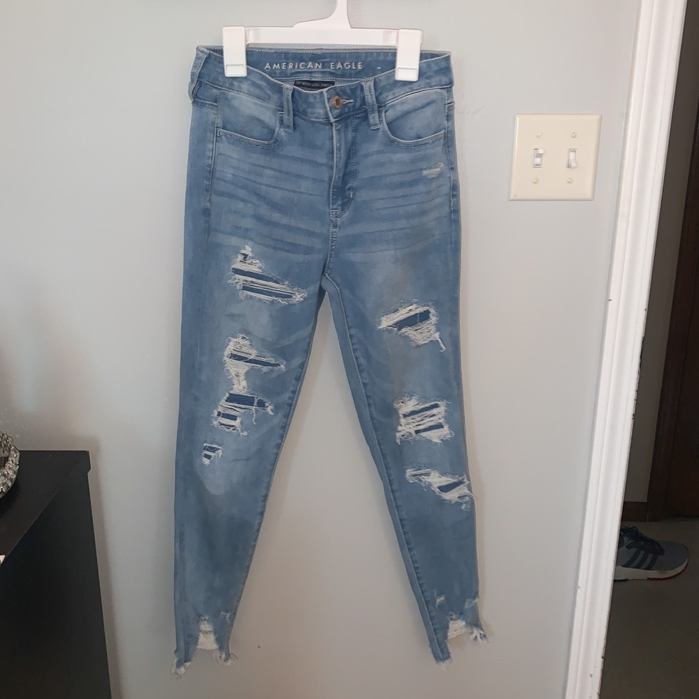 American Eagle high waisted jeans